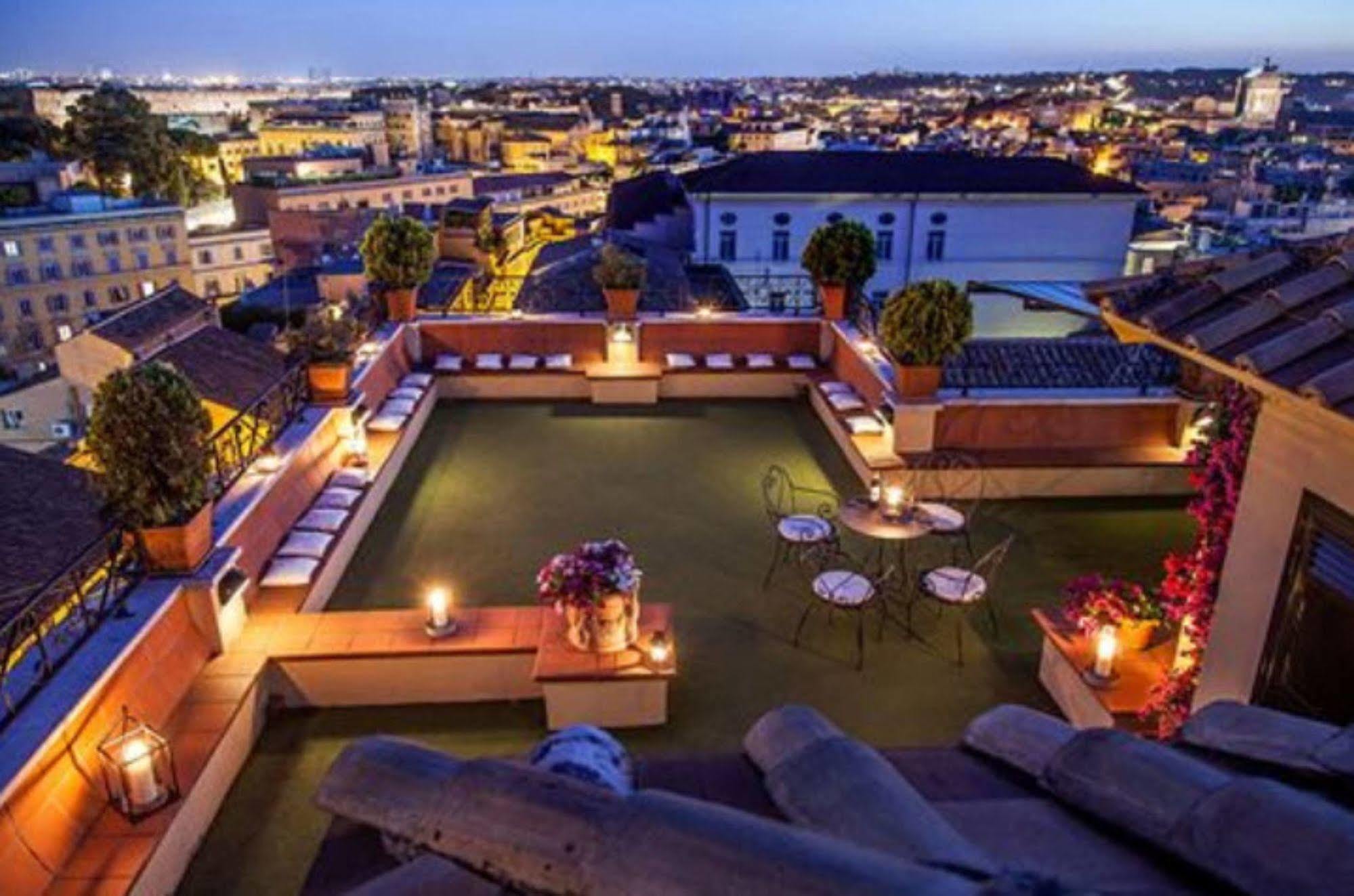 Hotel Colosseum Roma Restoran fotoğraf